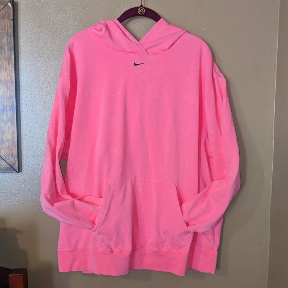 Nike Pink Hoodie Sweatshirt